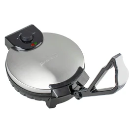 Brentwood TS-129 Stainless Steel Non-Stick Electric Tortilla Maker, 12-Inch