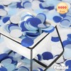 PMLAND Tissue Paper Table Confettis Round Circles for Parties Crafts