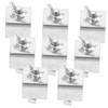 TEHAUX 8pcs Welding Clamp for Butt Welding Durable Welder Clips