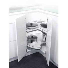 135 Degree Angle Hinge Cabinet Hinge for Kitchen Cabinet/Cabinet Door Hinge, Cold Rolled Steel, Silver (2 Pack)