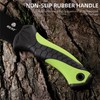 REAT Gardening Heavy Duty Machete,24" Full Tang Machete with Shaeth,Ergonomic