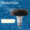 FUZIDDN 4-Pack 35mm Shaft Screw Up Car Lift Feet Pads