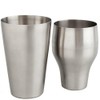 COCKTAIL7 Paris French Cocktail Shaker Continental 50cl Brushed Stainless Steel