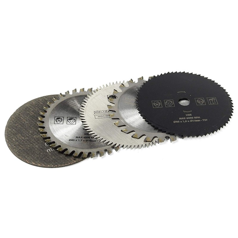 Tuperoymse 5-Piece Set of Carbide Cutting Blade Small Circular Saw