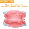Large Makeup Bag Zipper Pouch Travel Cosmetic Organizer for Women