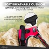 ShopMiey Dog Harness No Pull Pet Harness with 2 Leash