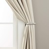 Umbra Twilight Curtain Tiebacks, Curtain Holdbacks, Curtain Holder (Set of