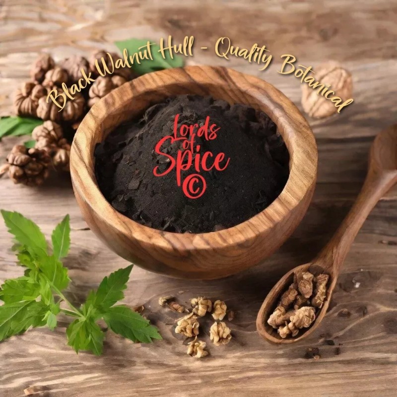 100% Pure Black Walnut Hull Powder ~ Fresh Herbal -