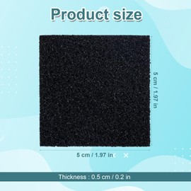 PEUTIER 12pcs Trash Can Deodorizing Filter Replacement Parts, Strong Charcoal Deodorizer Activated Charcoal Deodorizer Accessories Compatible with EKO Trash Cans