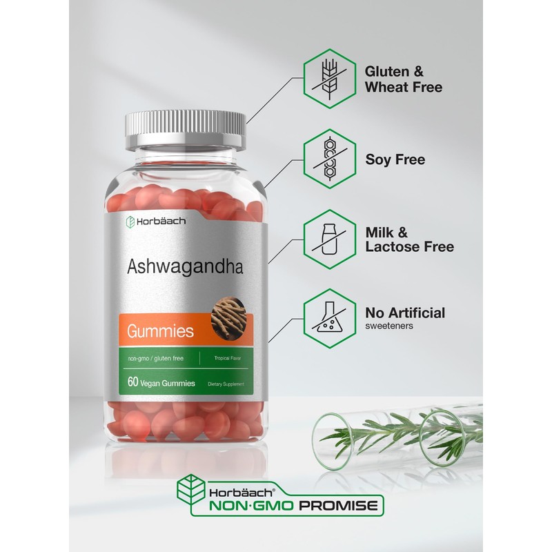 Horb?ch Horbaach Ashwagandha Gummies for Women and Men | 60
