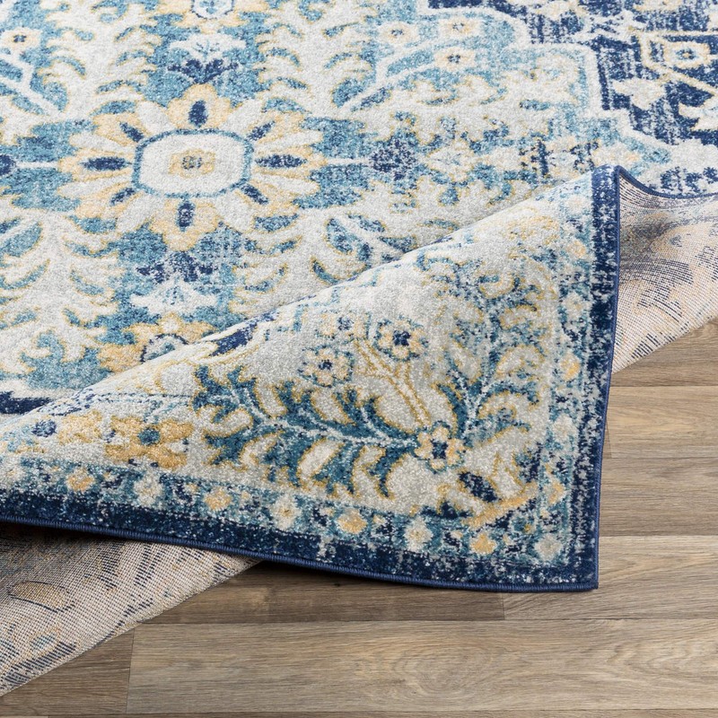 Artistic Weavers Odelia Area Rug, 6'7" x 9', Navy/Sky Blue