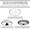 JoyTube Universal Pot Pan Lids Replacement Knob, Silicone Heat Resistant