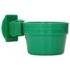 Ware Manufacturing Plastic Slide-N-Lock Crock Pet Bowl for Small Pets,