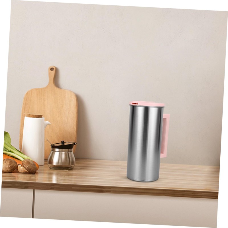 BIUDECO Juice Containers Lids for Fridge Juice Pitcher Ice Tea