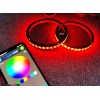 JHB Set 2PCS 6.5" Remote APP RGB Color LED Rings