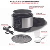 Starfrit Electric Pressure Cooker - 8L Capacity - Steam Tray,