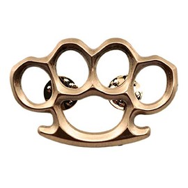 Knuckles Jacket Vest Biker Pin (2.0 X 1.25 inch - p15)