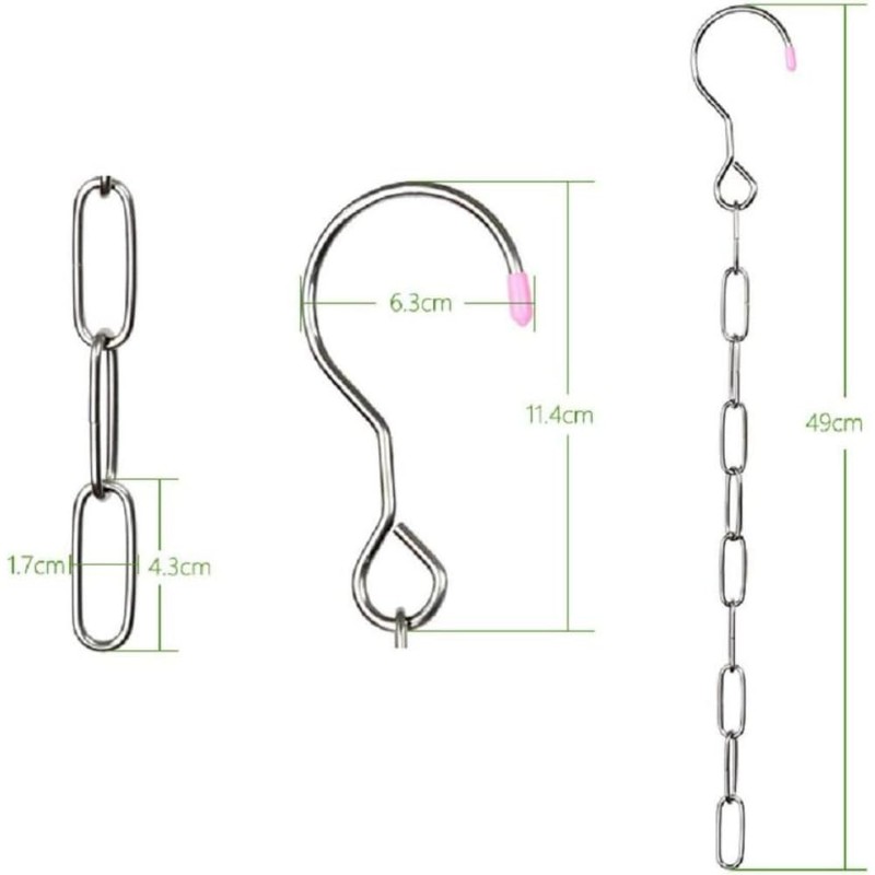 Space-saving and neat clothes. Closet Storage Chain Hangers, Space Saver