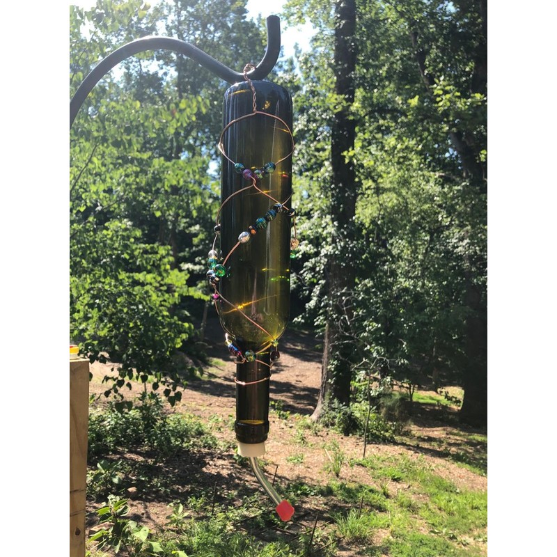 Hummingbird Feeder Tubes with Red Tip - for DIY Hummingbird