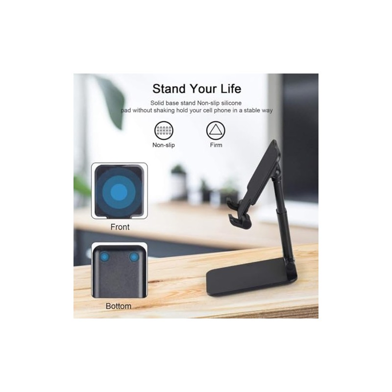 Soporte magnético para coche,Soporte para Celular Ajustable en Altura y