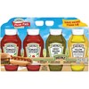 Heinz Ketchup, Sweet Relish & Yellow Mustard Picnic Pack, 4