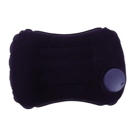 Mobestech Inflatable U-Shaped Neck Pillow for Travel, Office, or Home - Multi-Purpose Travel Pillow, Purple - 40.00X26.00X4.00CM, PVC Flocking, Firm, 83g