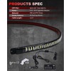 LUMENIX 49" Inch Strobe Light Strips, Back Window | Tailgate