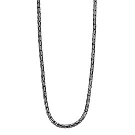 LOTUS Style Necklace LS2367-1/3 en Acier Inoxydable 316L Pour Homme Black 51 mm, Stainless Steel