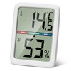PAIRIER Portable Digital Thermometer Hygrometer Indoor with High Accuracy LCD