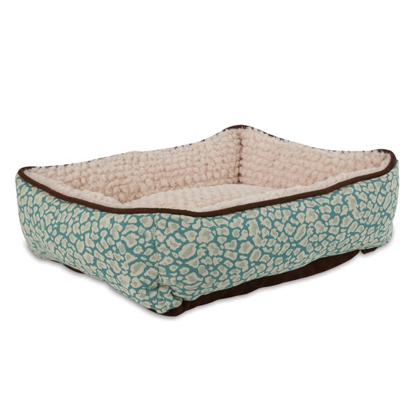 Petmate 24 X 20 Jacquard Rectangle Lounger, Colors May Vary