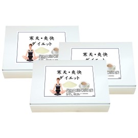 自然健康社 寒天･爽快ダイエット 16食×3個 アルミ袋小分け包装