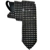 BOMJJOR Rhinestone Necktie for Men Shine Sparkle Artificial Diamonds Tie