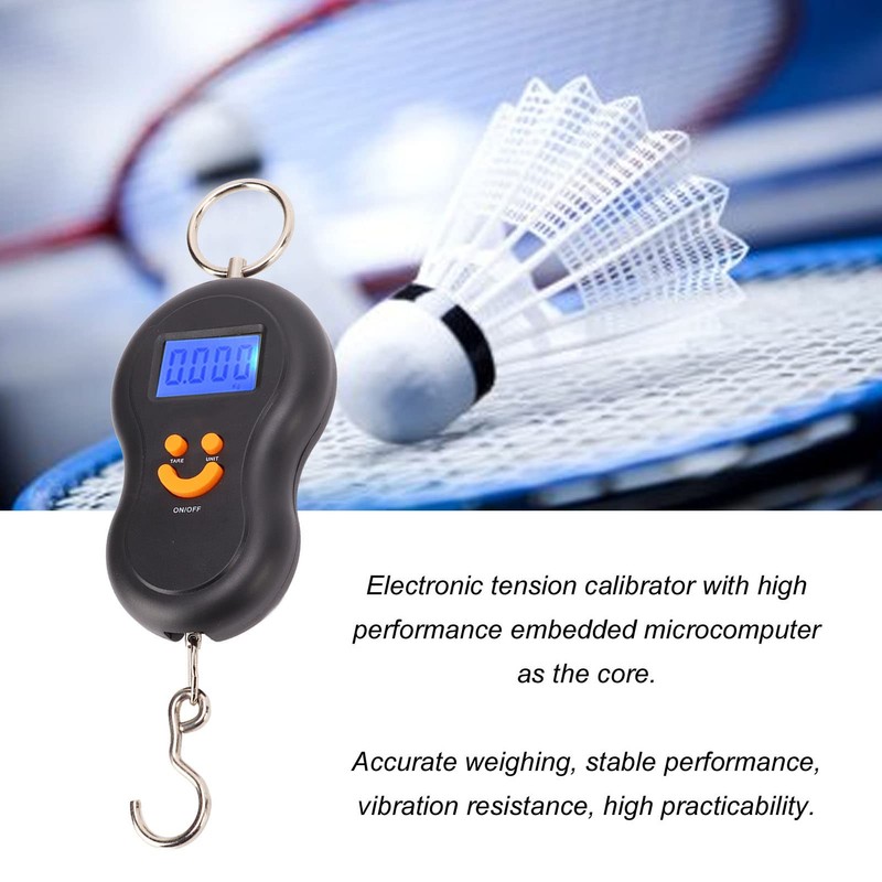 OUKENS Electronic Tension Calibrator, Badminton Electronic Tension Calibrator Manual Tennis