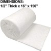 Ceramic Fiber Insulation, 1/2" Thick x 16" x 150", 2400F
