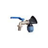 Wall Plate Bracket with Ball Outlet Valve for PE Pipe