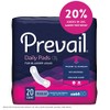 Prevail Incontinence Bladder Control Pads for Women, Moderate Absorbency, Regular