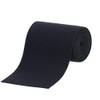 COTOWIN 4" Black Plush Elastic,Soft Comfortable Sewing Elastic - 2