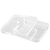 Scicalife 10 Sets Square Petri Dish with Lids, Plastic Material,