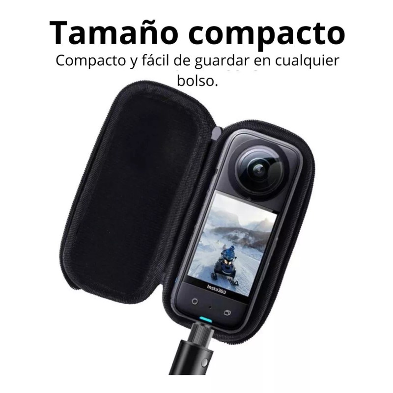 Estuchelandia Estuche Funda Para Insta 360 X3 Con Protector De