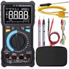Auto Ranging Digital Multimeter TRMS 6000 with Battery Alligator Clips
