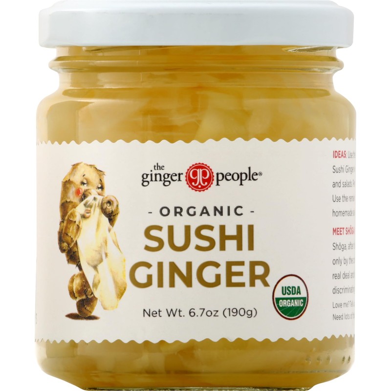 Ginger People, Pickled Sushi Ginger, 6.7 oz