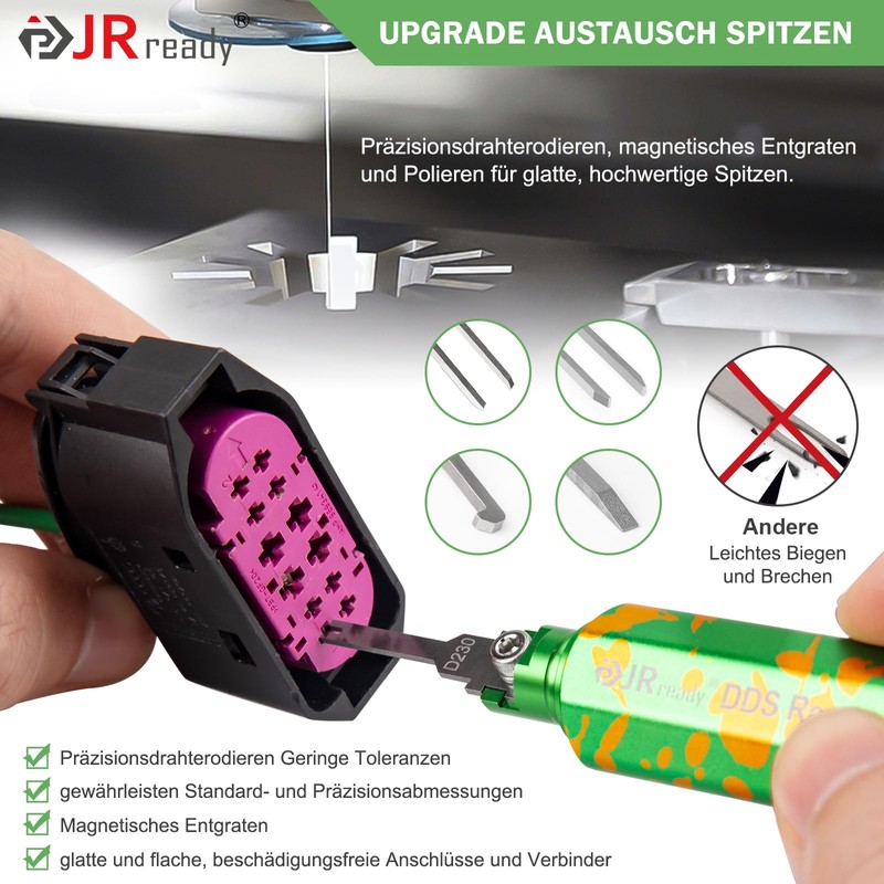 JRready ST5352-02 Release Tool, Upgraded Terminal Removal Tool with 1
