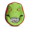 Flyte Unisex Youth Darwin the Dinosaur Pencil Case, Green/Red, One