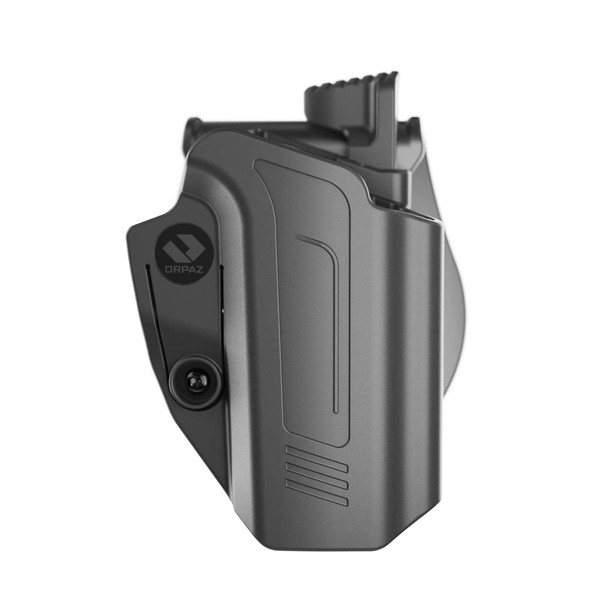 Orpaz C-Series IWI Jericho 941 Holster Steel Frame Compatible with IWI Jericho 941 RH OWB Holster, Level II Retention, Paddle Holster - Unisex - Will Secure Your Handgun with a Tactical Appearance
