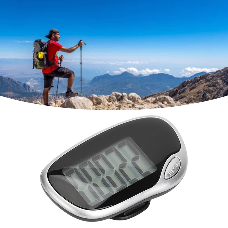 Walking Pedometer Large Digital Display Screen Accurate Step Counter for