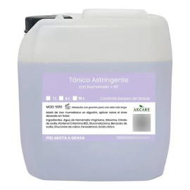 Tónico Facial Calmante Hamamelis + B5 A Granel 4 Litros