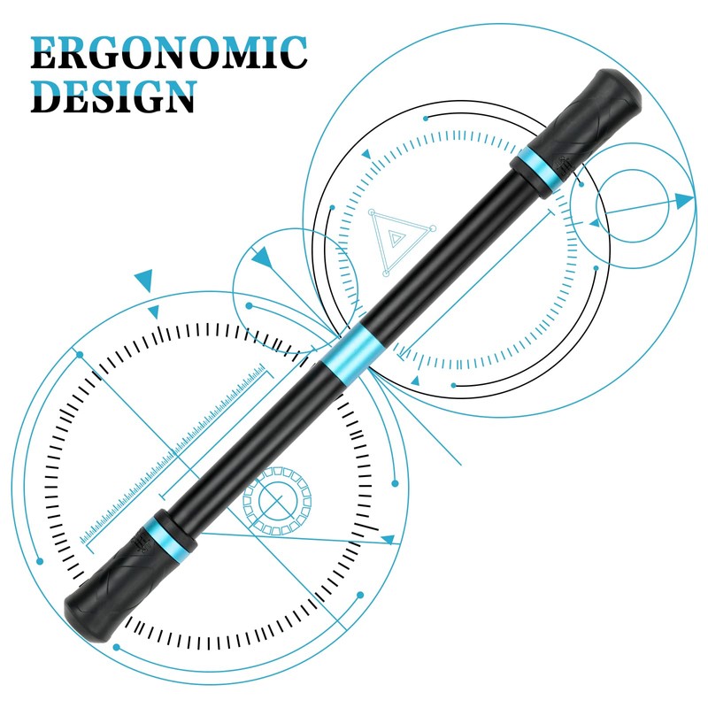 OSDUE 2 Pcs Rolling Finger Rotating Pen, No Pen Refill