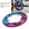 BOLANY Bicycle Chainring 56T BCD130 Chain Ring Positive Negative Tooth