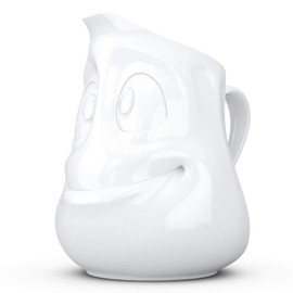 FIFTYEIGHT PRODUCTS / !? Tassen / Kännchen „Drollig" (Porzellan, 350 ml, Weiß, Made in Germany)