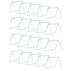 20 Pack Acrylic Mini Chalkboard Signs for Food, AITEE Mini Tabletop Chalkboard Signs, Small Tent Buffet Chalkboards Signs for Food and Weddings, Birthday Parties, Message Board Signs, Buffet, Bakery